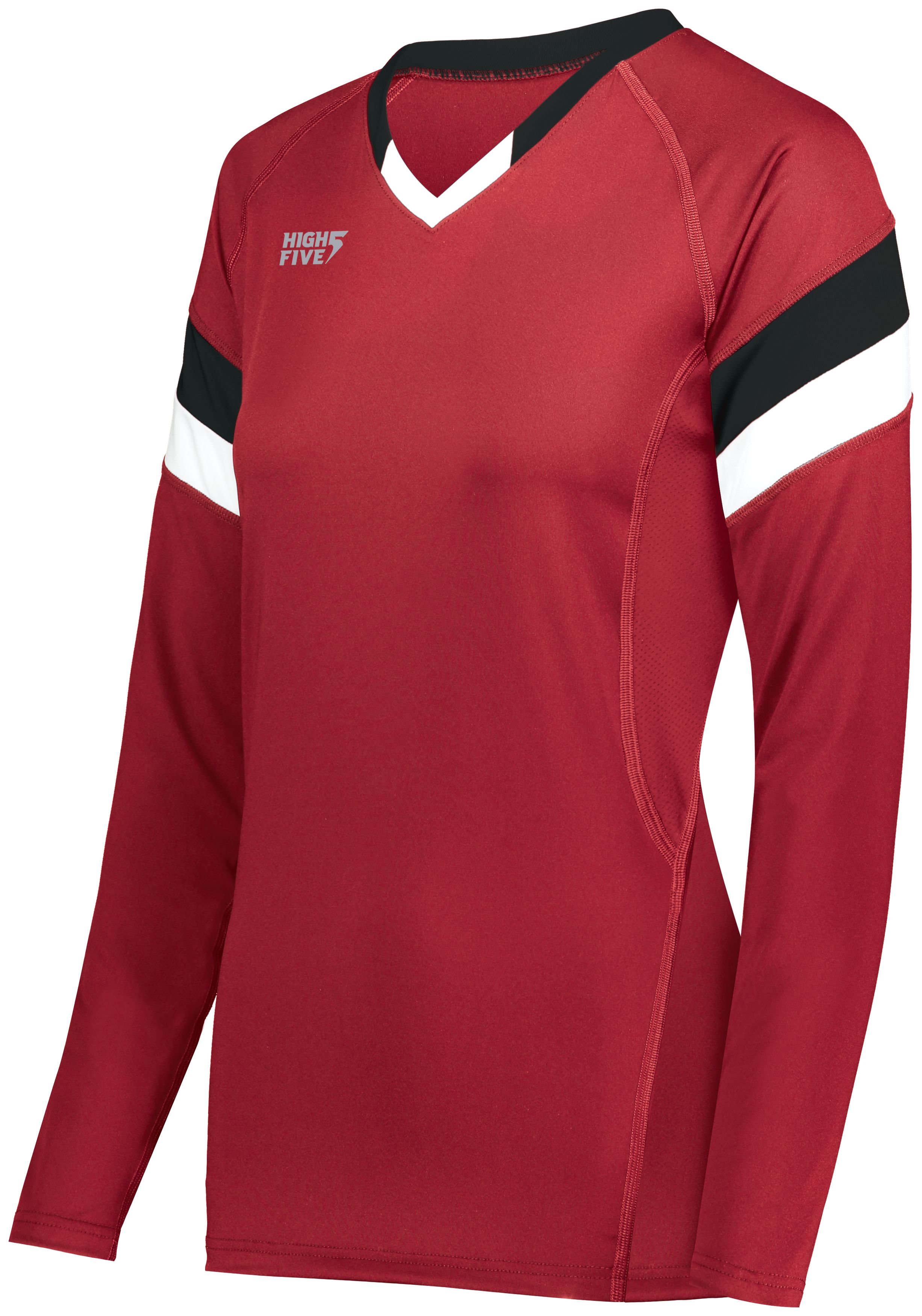 Ladies TruHit Tri-Color Long Sleeve Jersey 2
