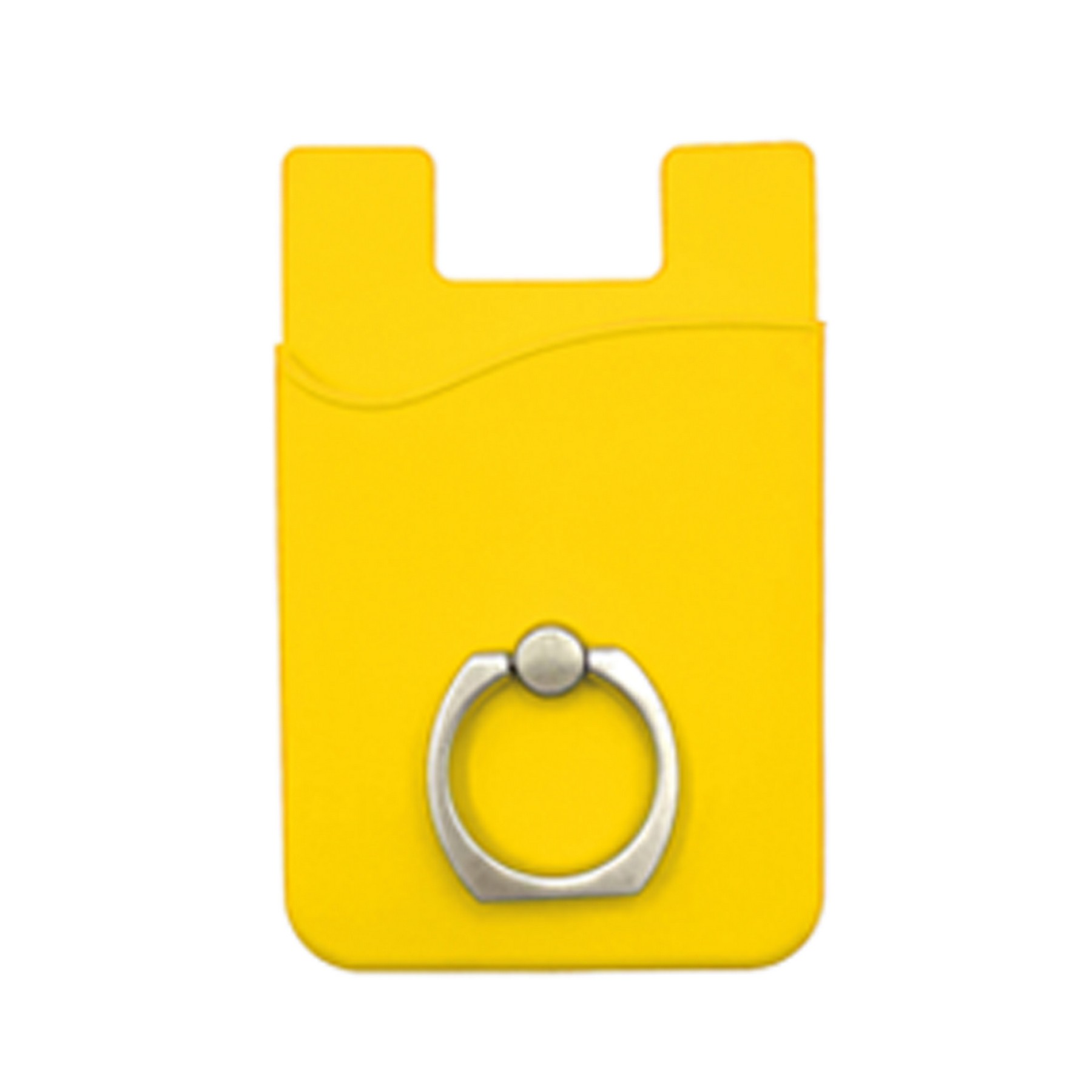 Silicone Adhesive Card Holder For Back Of Phone 2