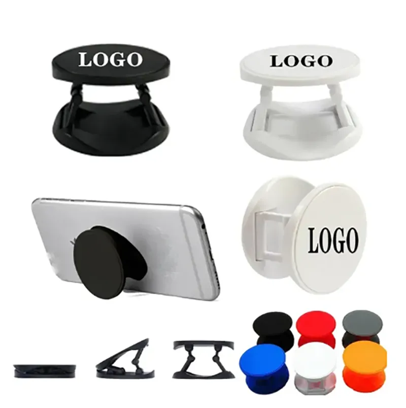 ABS Custom Round Foldable Phone Back Holder Bracket 1