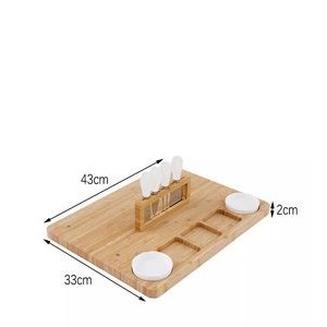 Bamboo Cheese Board Set 2
