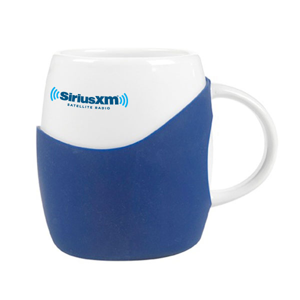 14 oz Rotunda with Silicone Band Mug 9