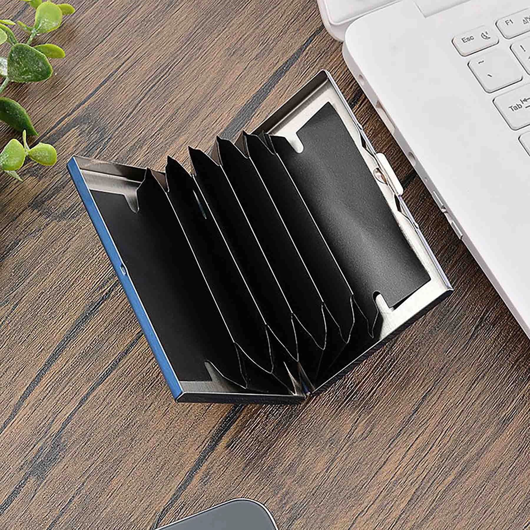 Metal Made Rfid Credit Card Holder Protector 7