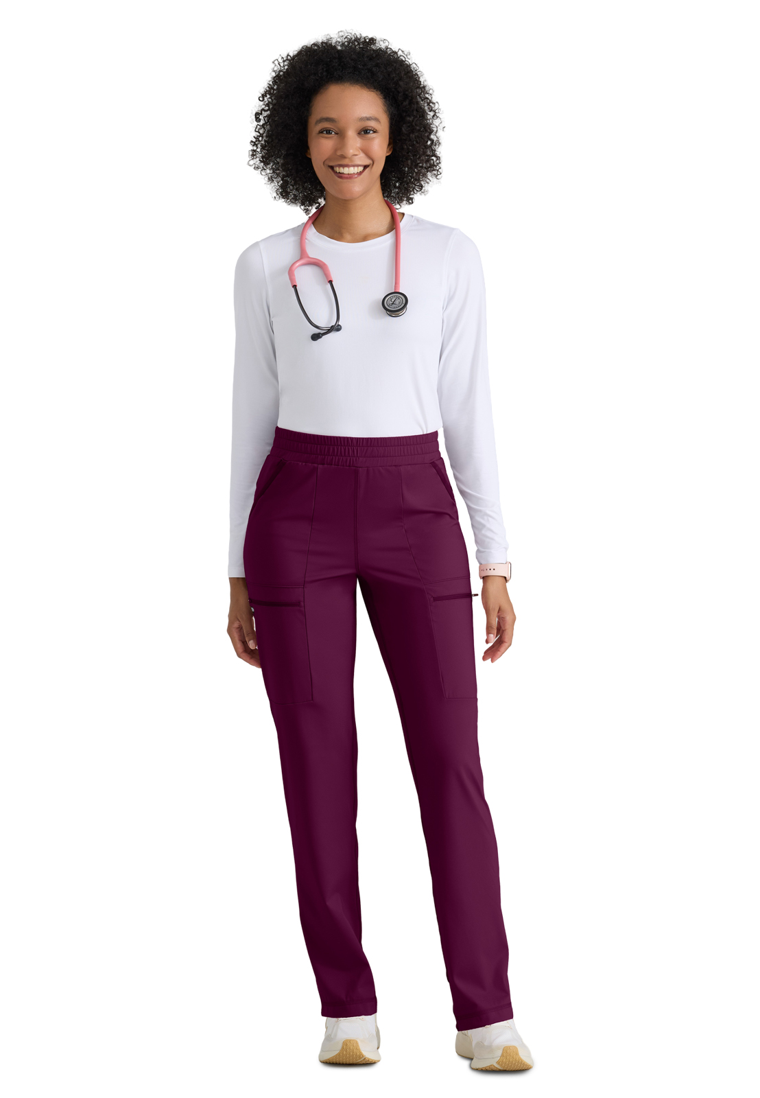Grey's Anatomy Knit Stretch - Women's Six-Pocket Momentum Scrub Pant 3