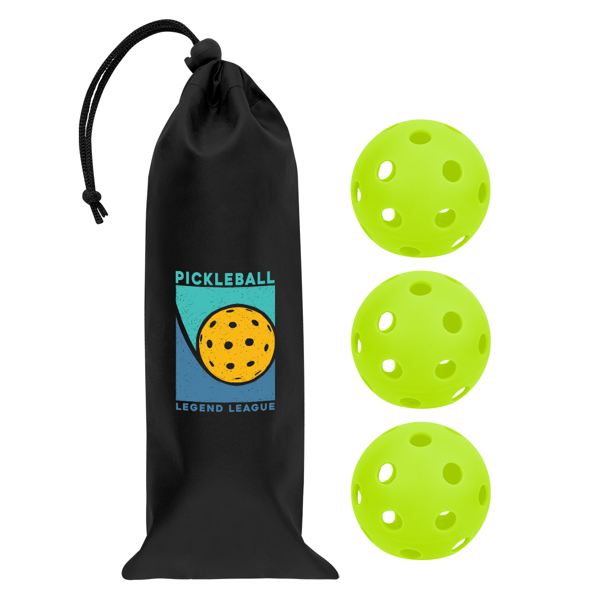 Pickleball Indoor Ball Set 4