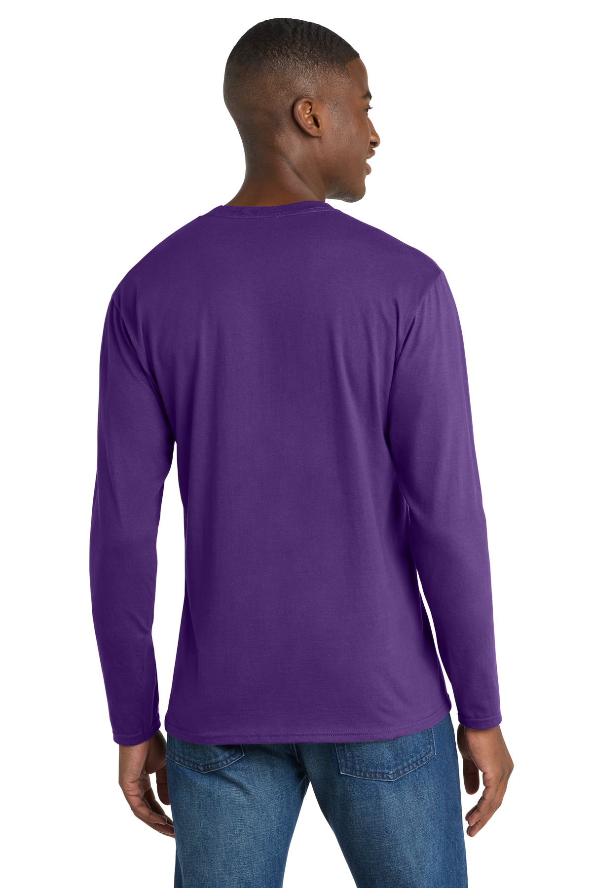 Port & Co Long Sleeve Fan Favorite Tee. PC450LS 84