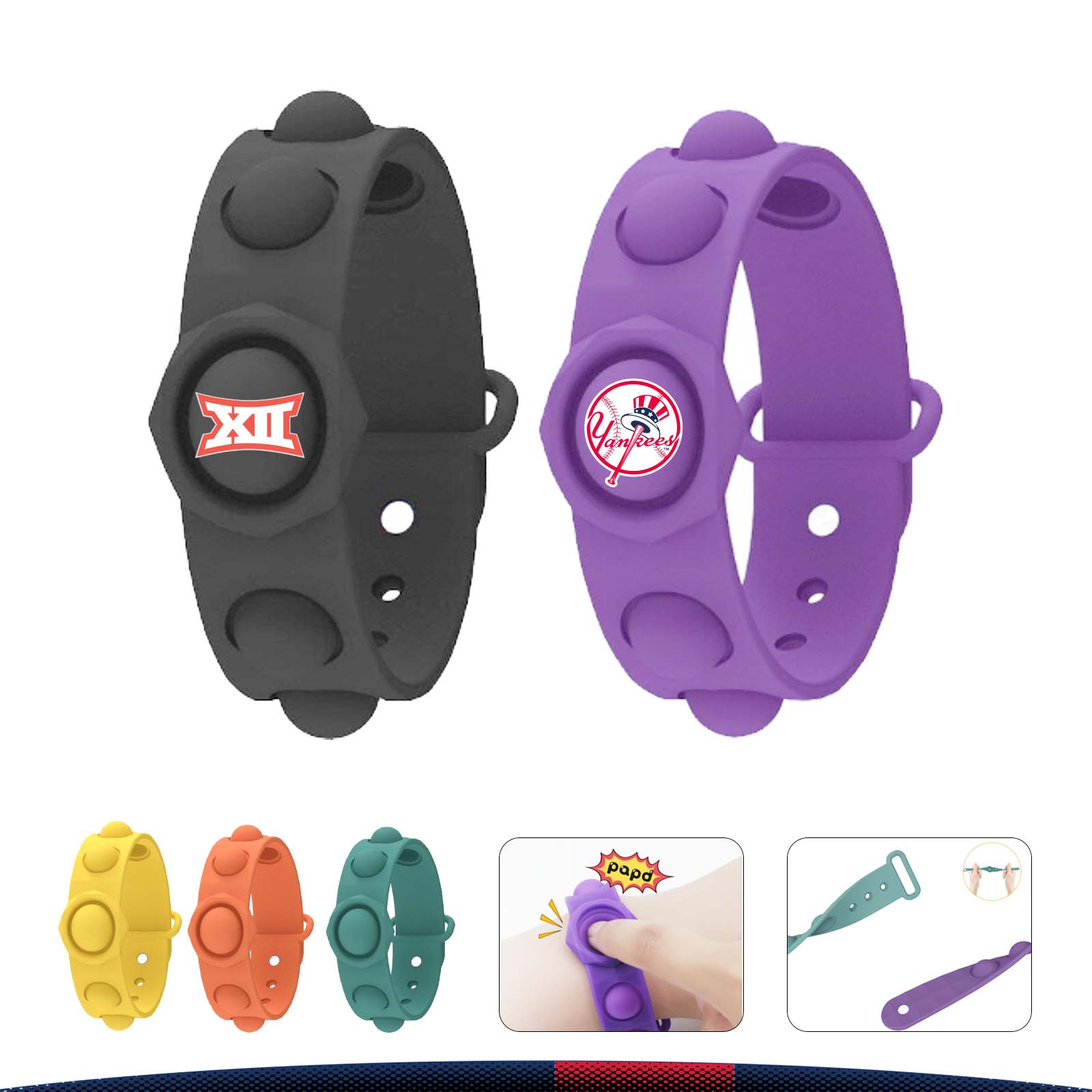 Zango Bubble Fidget Wristband 4