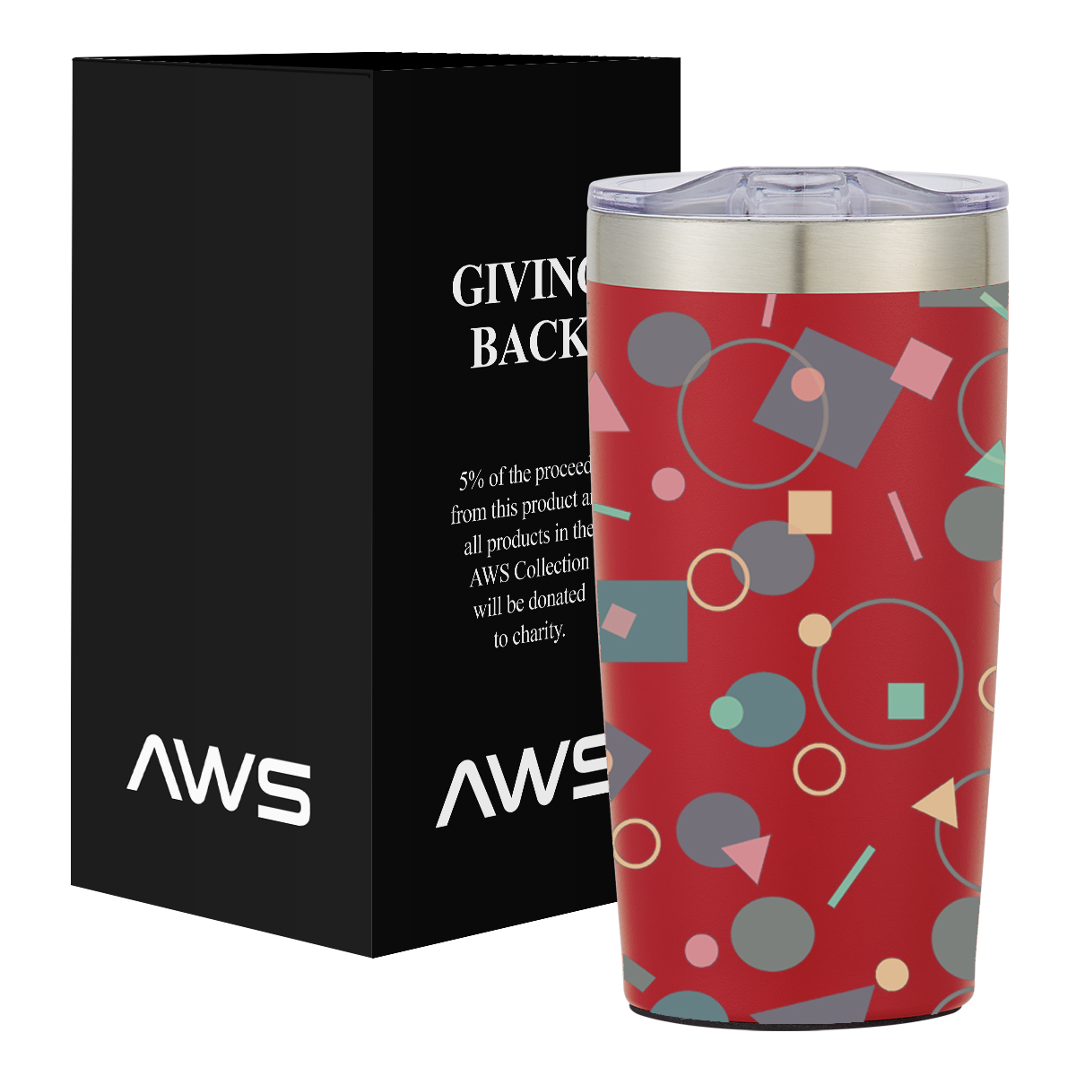 AWS 20 Oz. Full Color Two-Tone Himalayan Tumbler 16