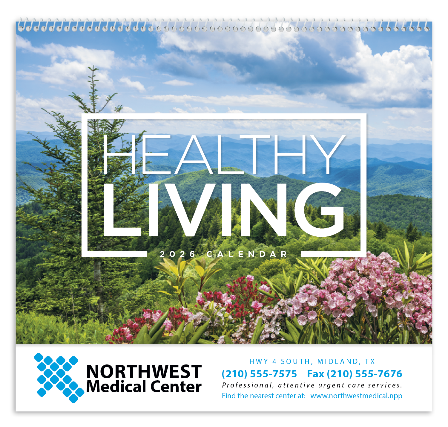 Good Value™ Healthy Living - Spiral Calendar 40
