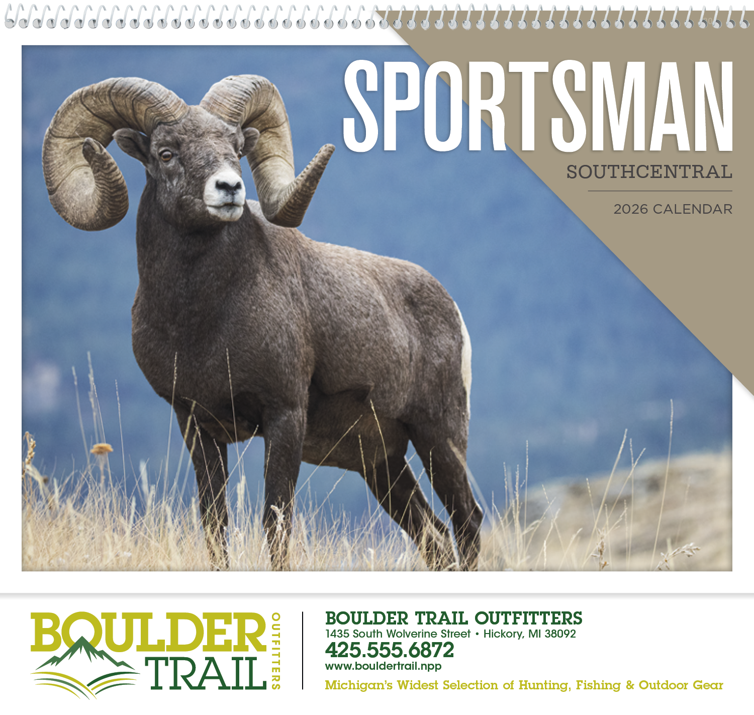 Triumph® Calendars Southcentral Sportsman Calendar 48