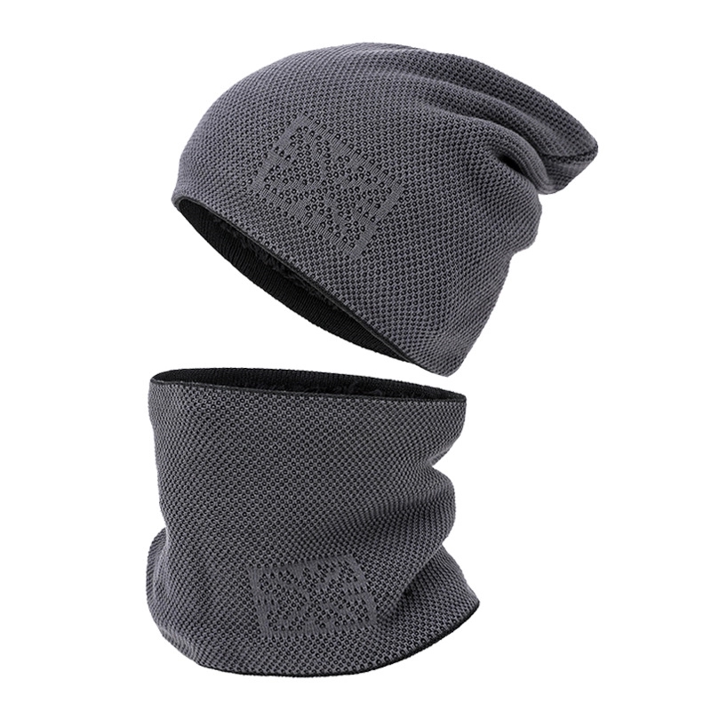 Custom Thick Fleece Lined Winter Hat & Scarf 7
