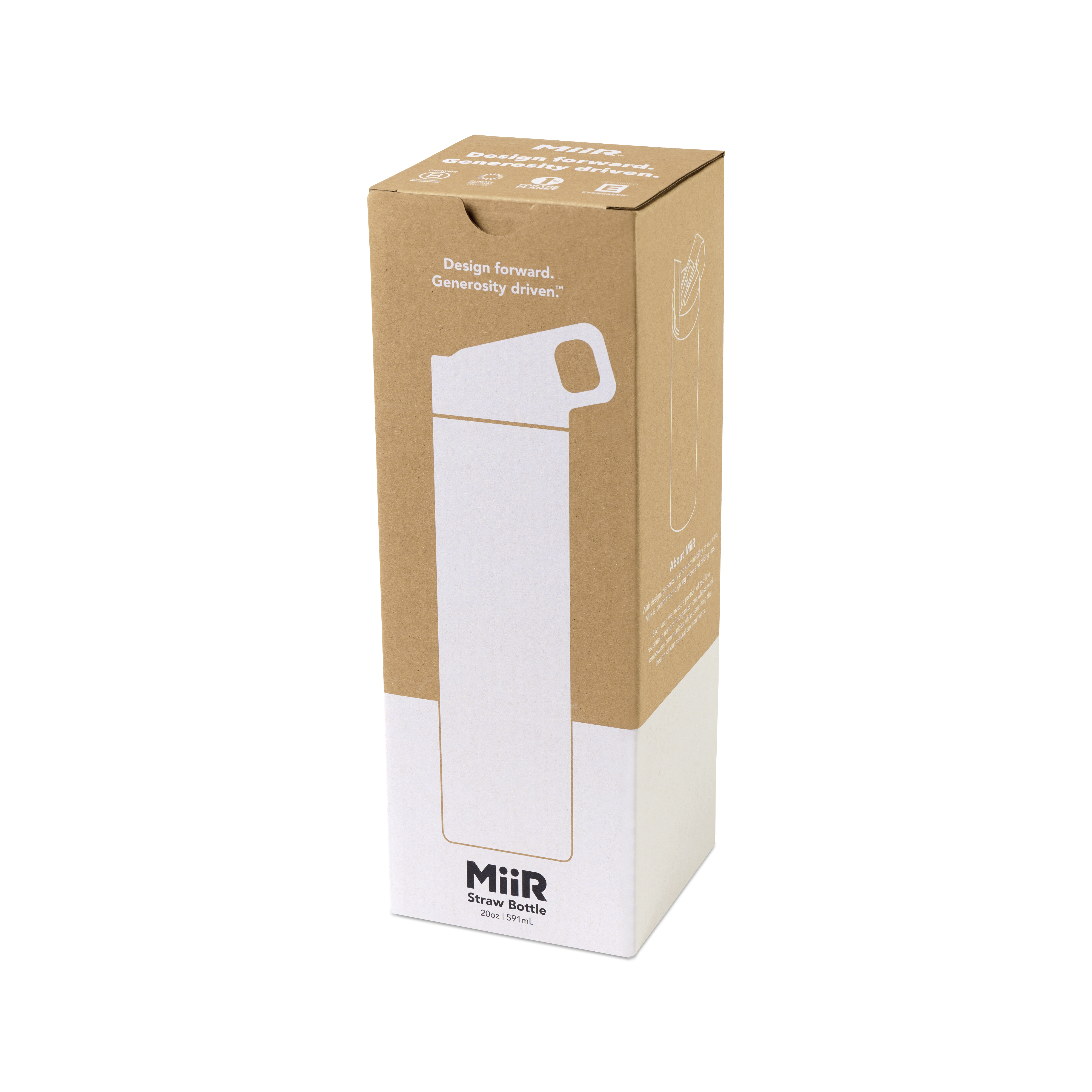MiiR® Vacuum Insulated Wide Mouth Leakproof Straw Lid Bottle - 20 Oz. 11