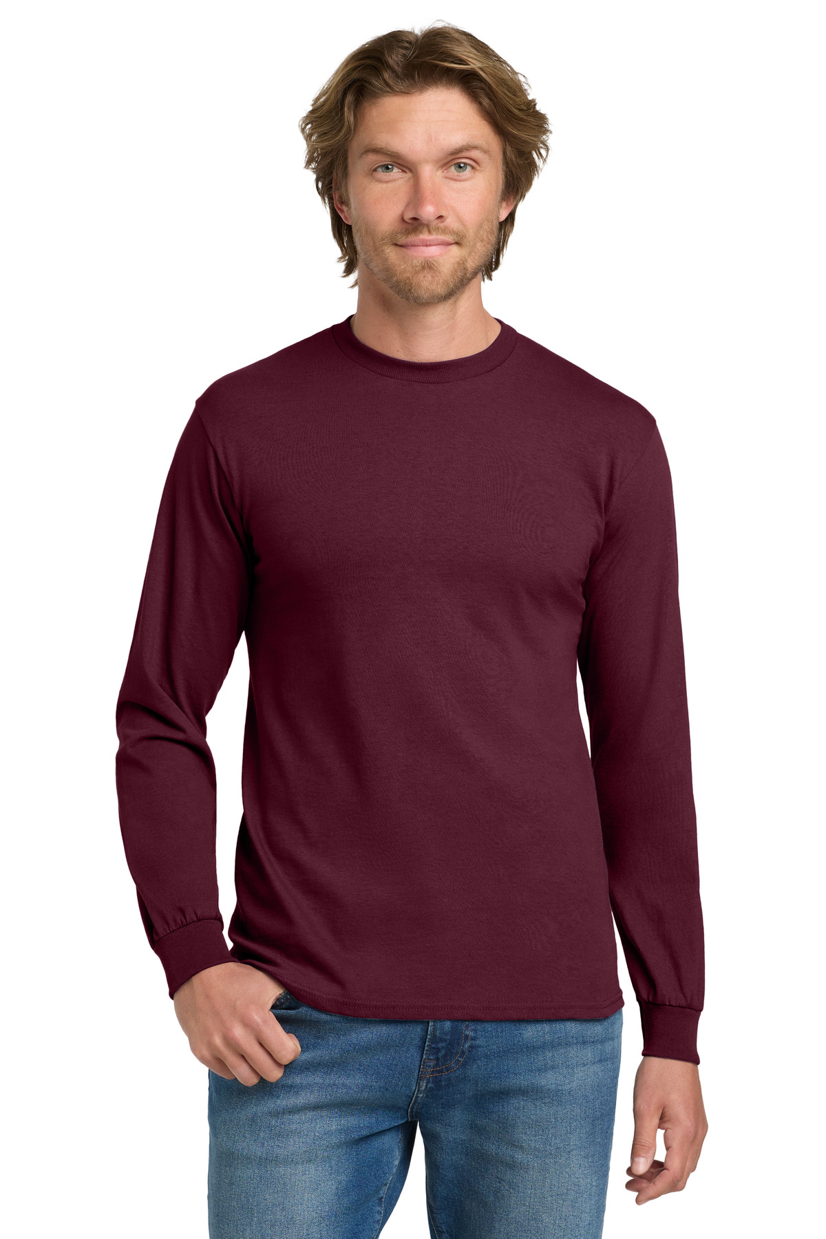 Gildan - Heavy Cotton 100% Cotton Long Sleeve T-Shirt. 5400 71