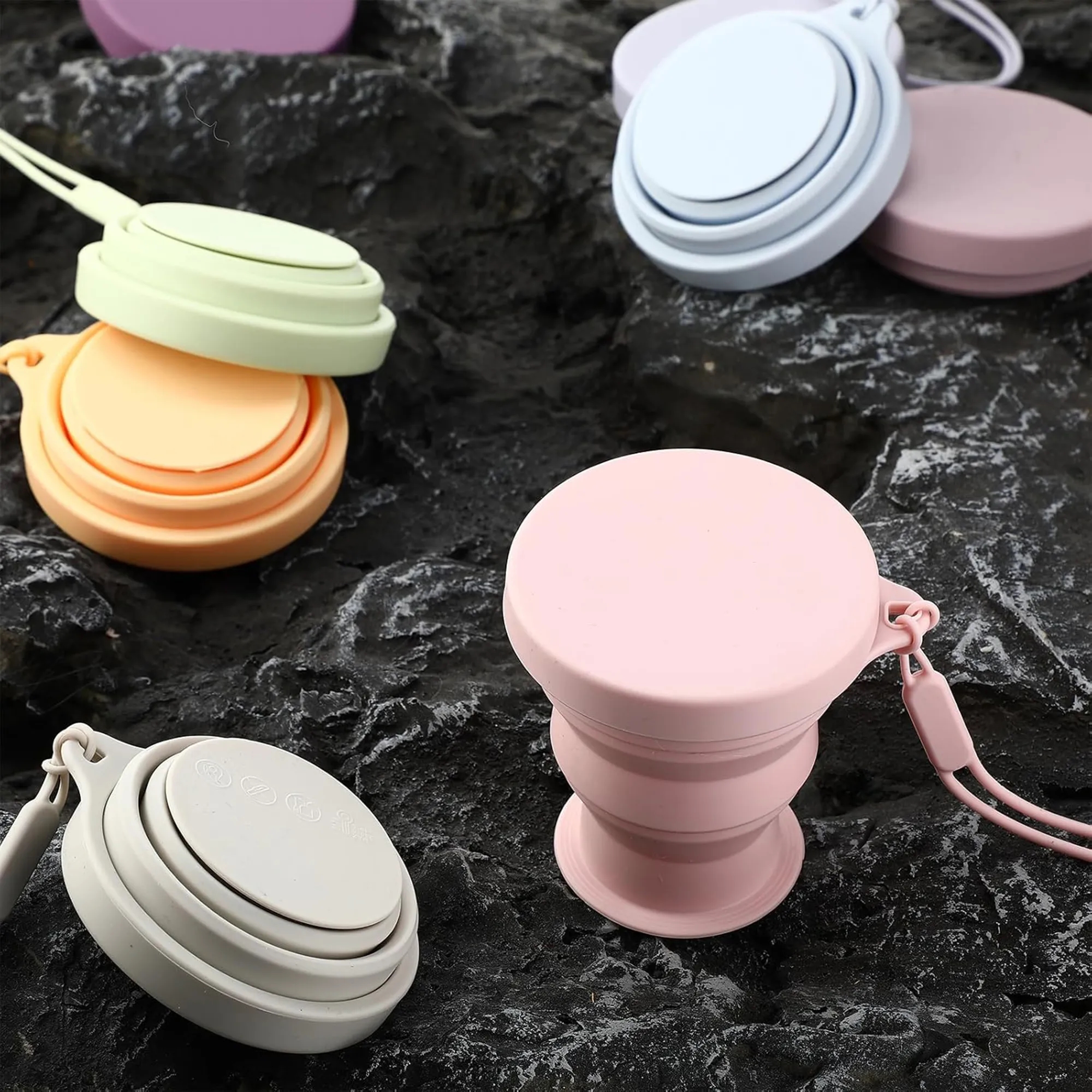 Mini Silicone Foldable Travel Cup 2