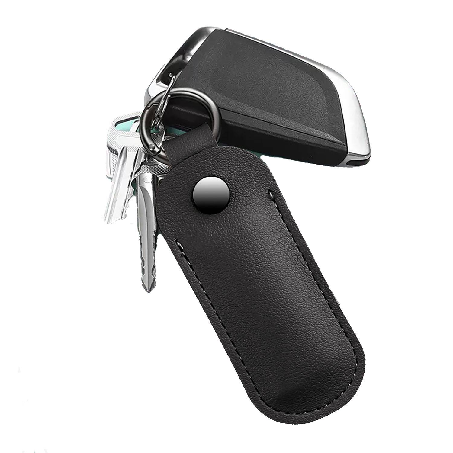 PU Leather USB Cable Organizer Keychain 6
