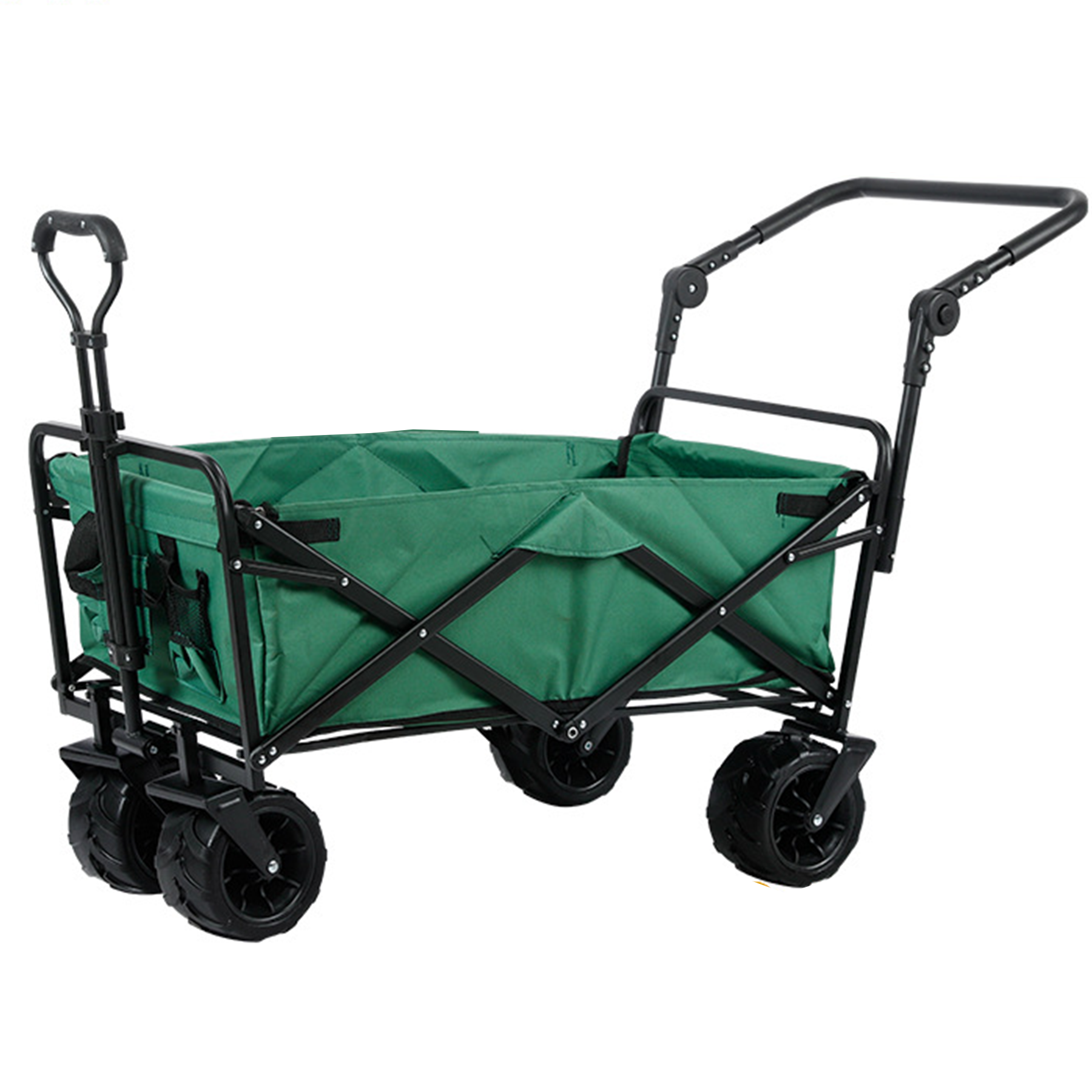 Heavy Duty All Terrain Folding Utility Wagon 7