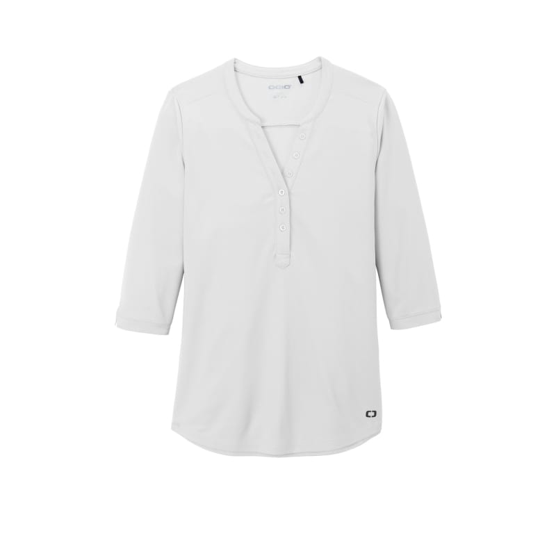 OGIO Women's Jewel Henley 4