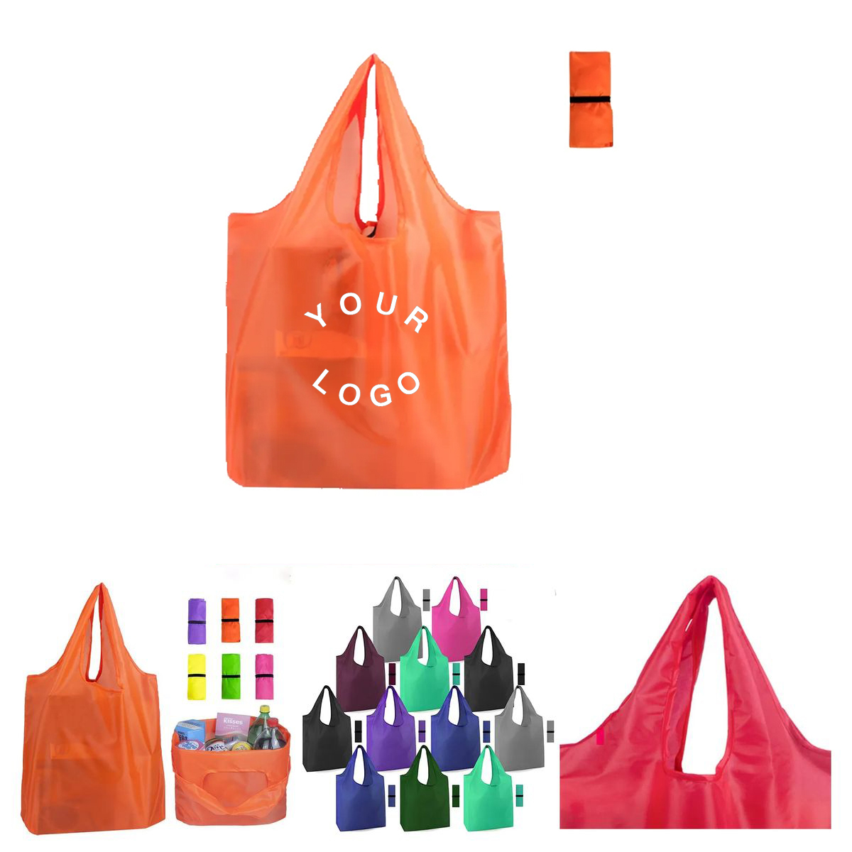 Compact Foldable Tote Bag for Market or Travel 3