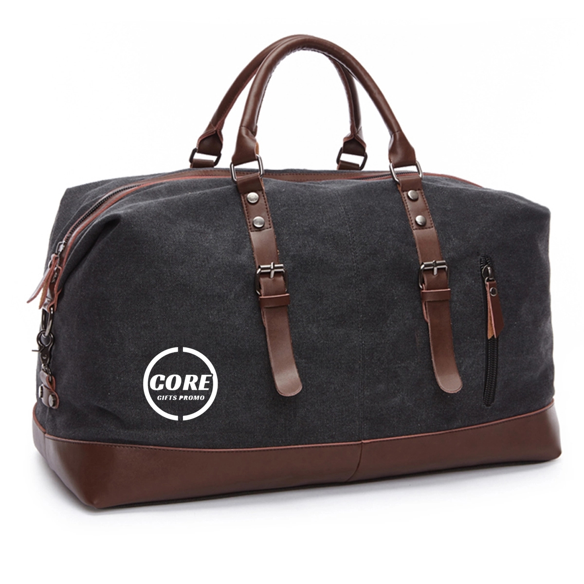 Canvas Leather Travel Duffle Bag 2