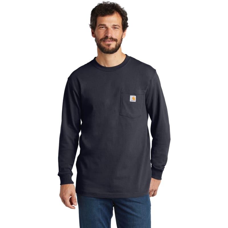 Carhartt Workwear Pocket Long Sleeve T-Shirt. 3
