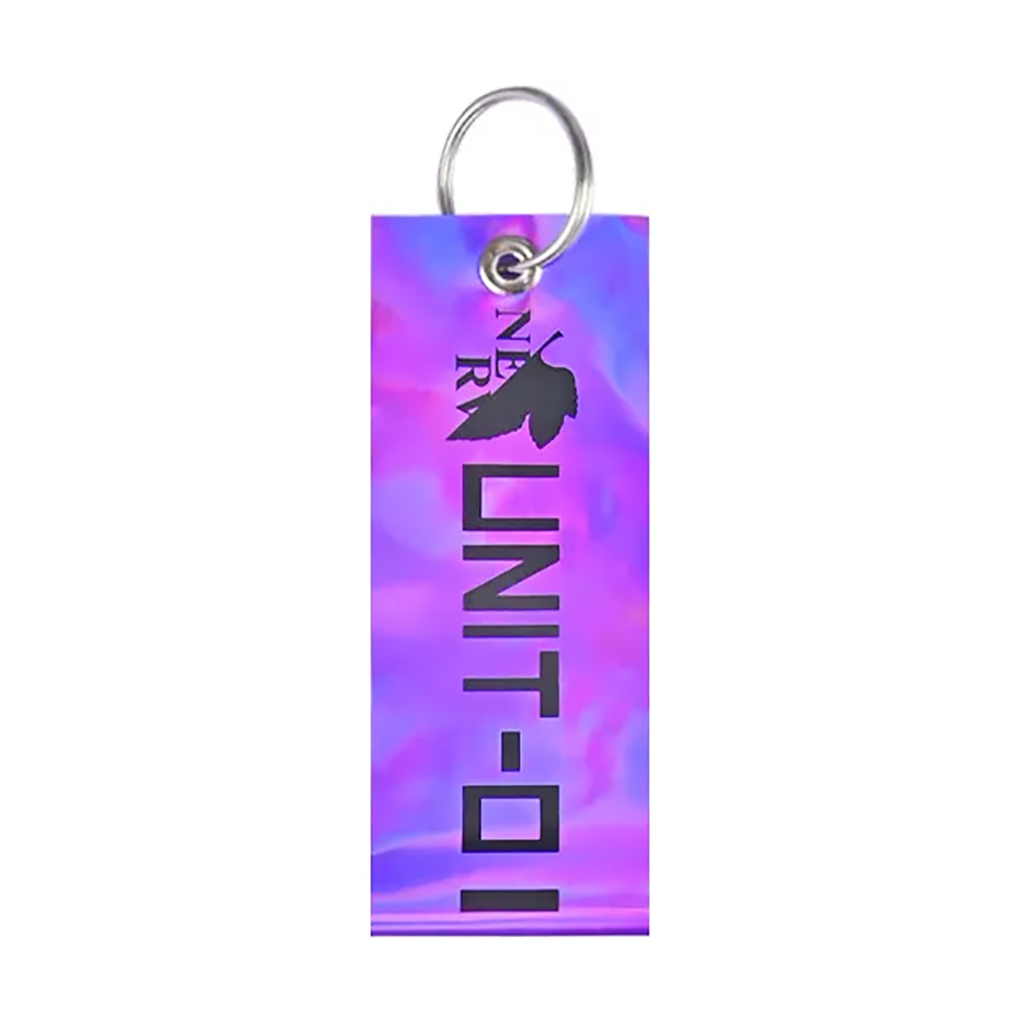 Laser Rainbow PVC Keychain 1
