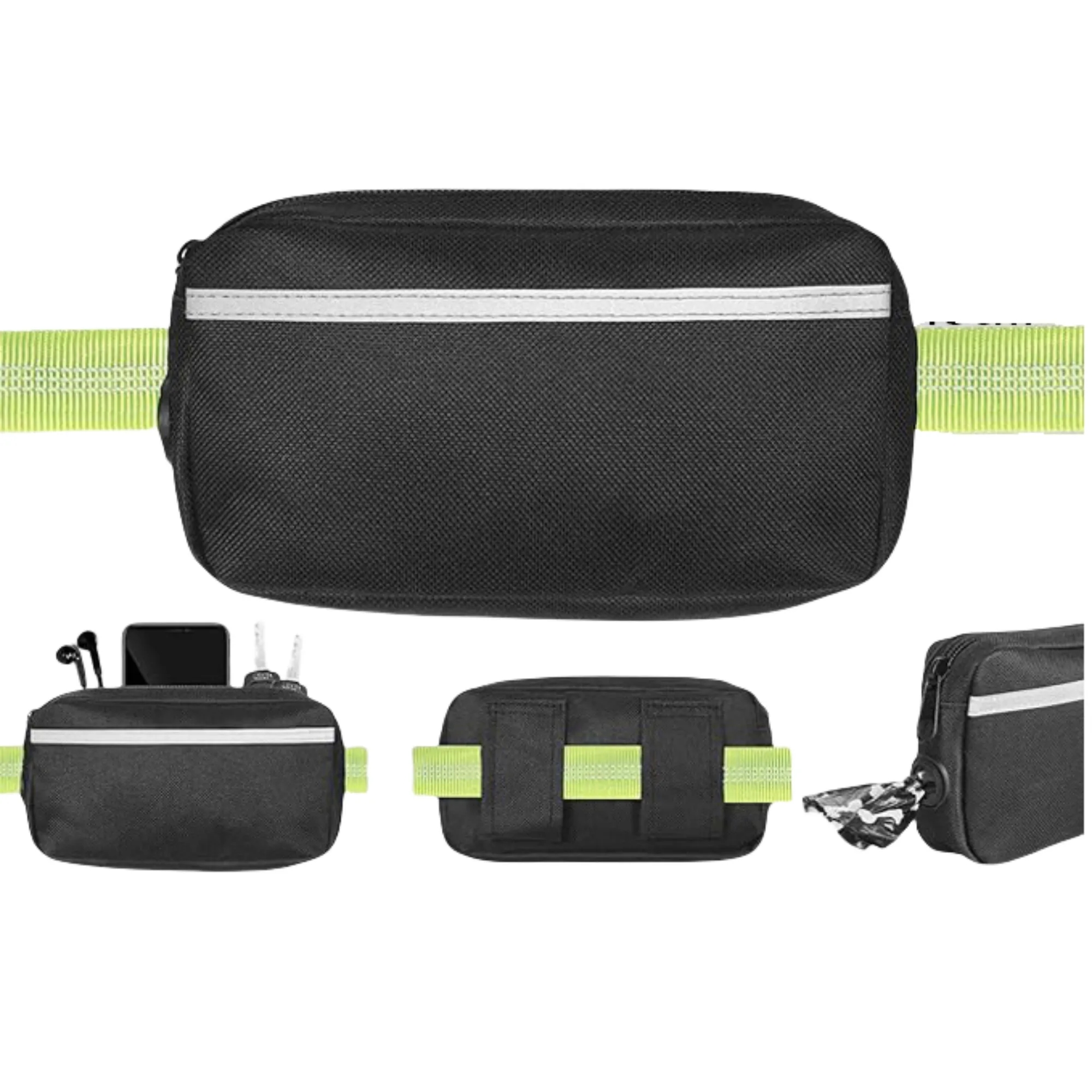 Multi-Functional Retractable Hands-Free Leash Waist Bag 20