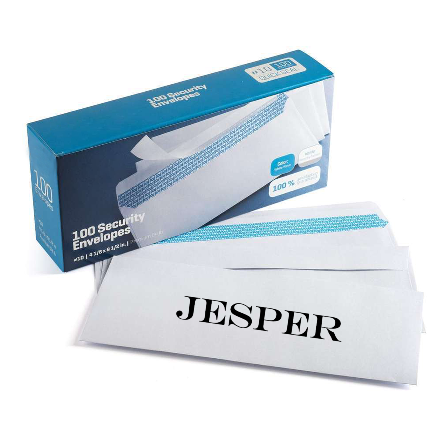 Security Tint Pattern Self-Seal Envelope 6