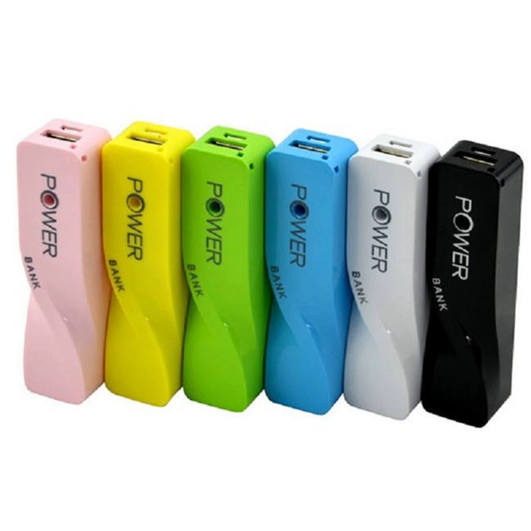 Twist Designed Power Bank with Key Chain 7