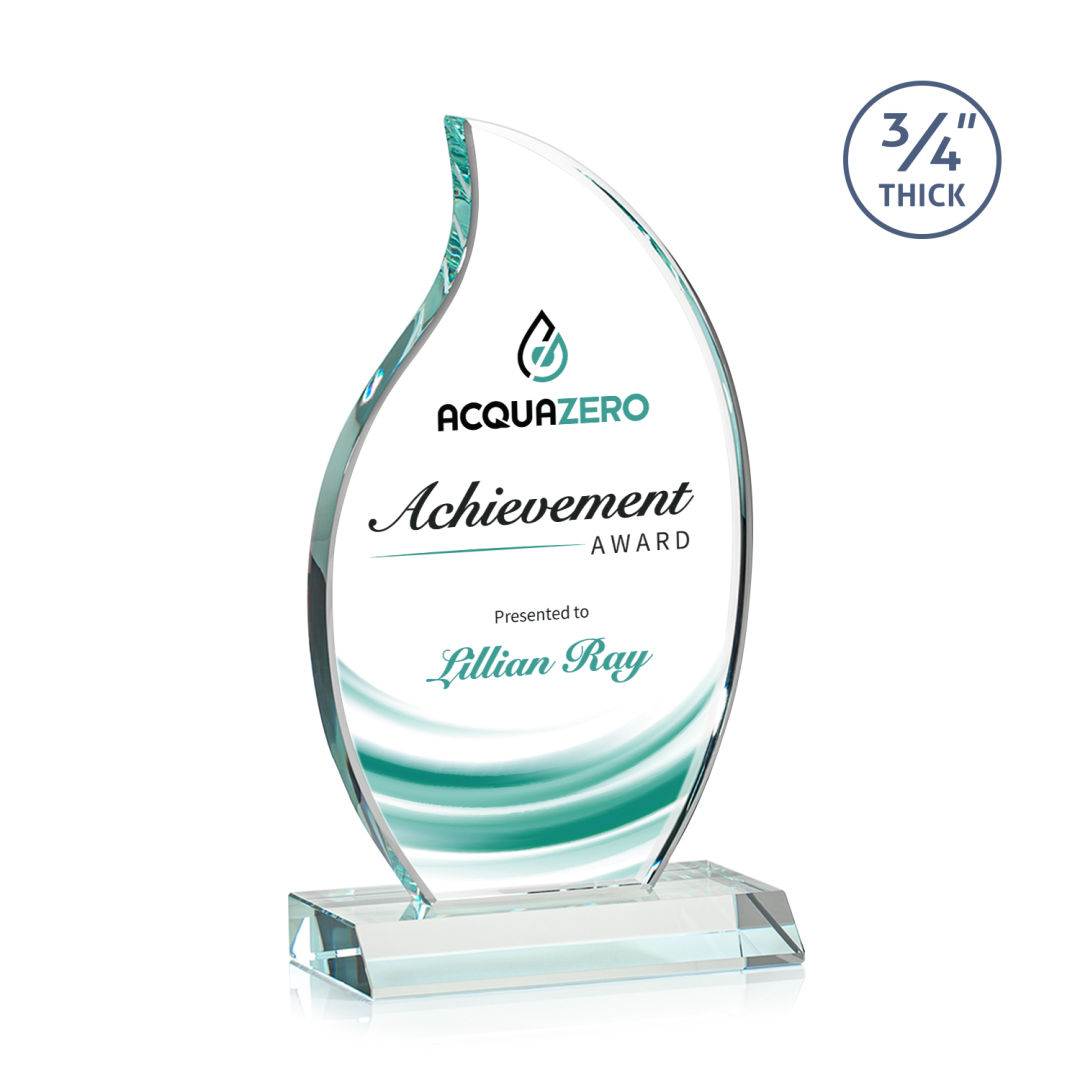 Croydon Flame VividPrint™ Award - Clear 16