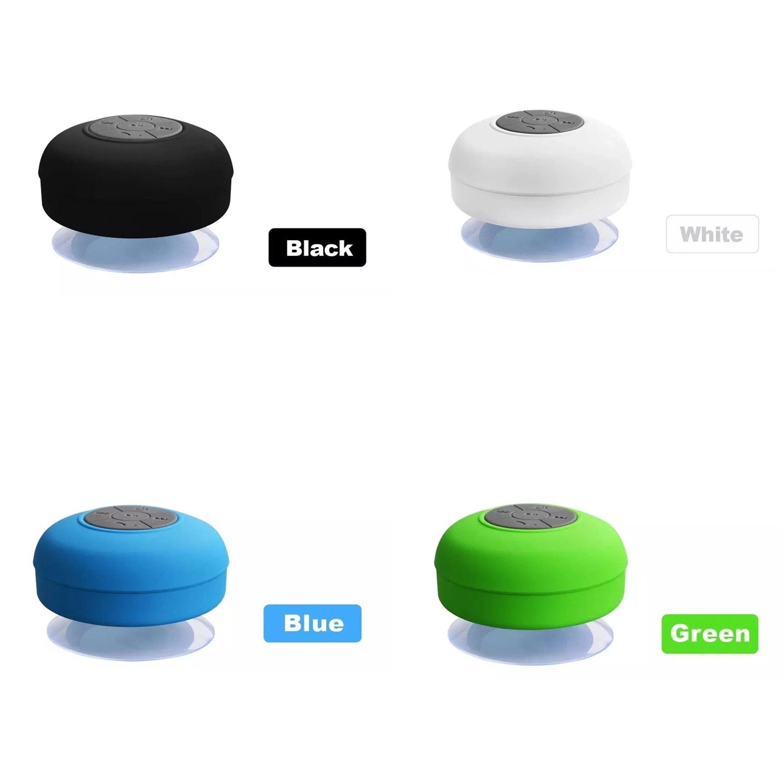 Portable Mini Wireless Speakers With Suction Cup 3