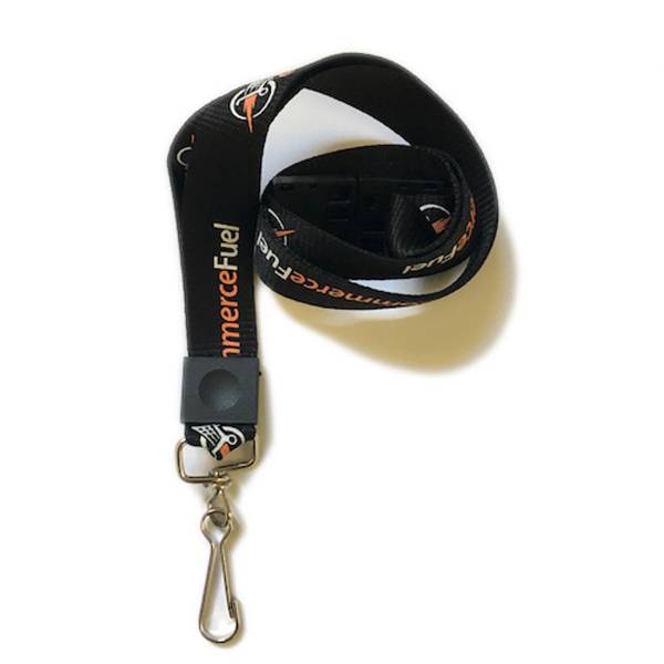 3/4" Breakaway Silkscreen Lanyard 1