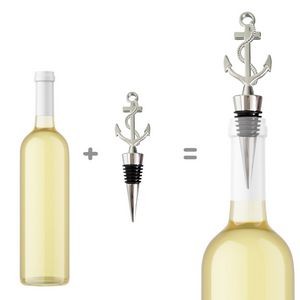 Stylish Compass Inspired Wine Cork Bottle Stopper 8