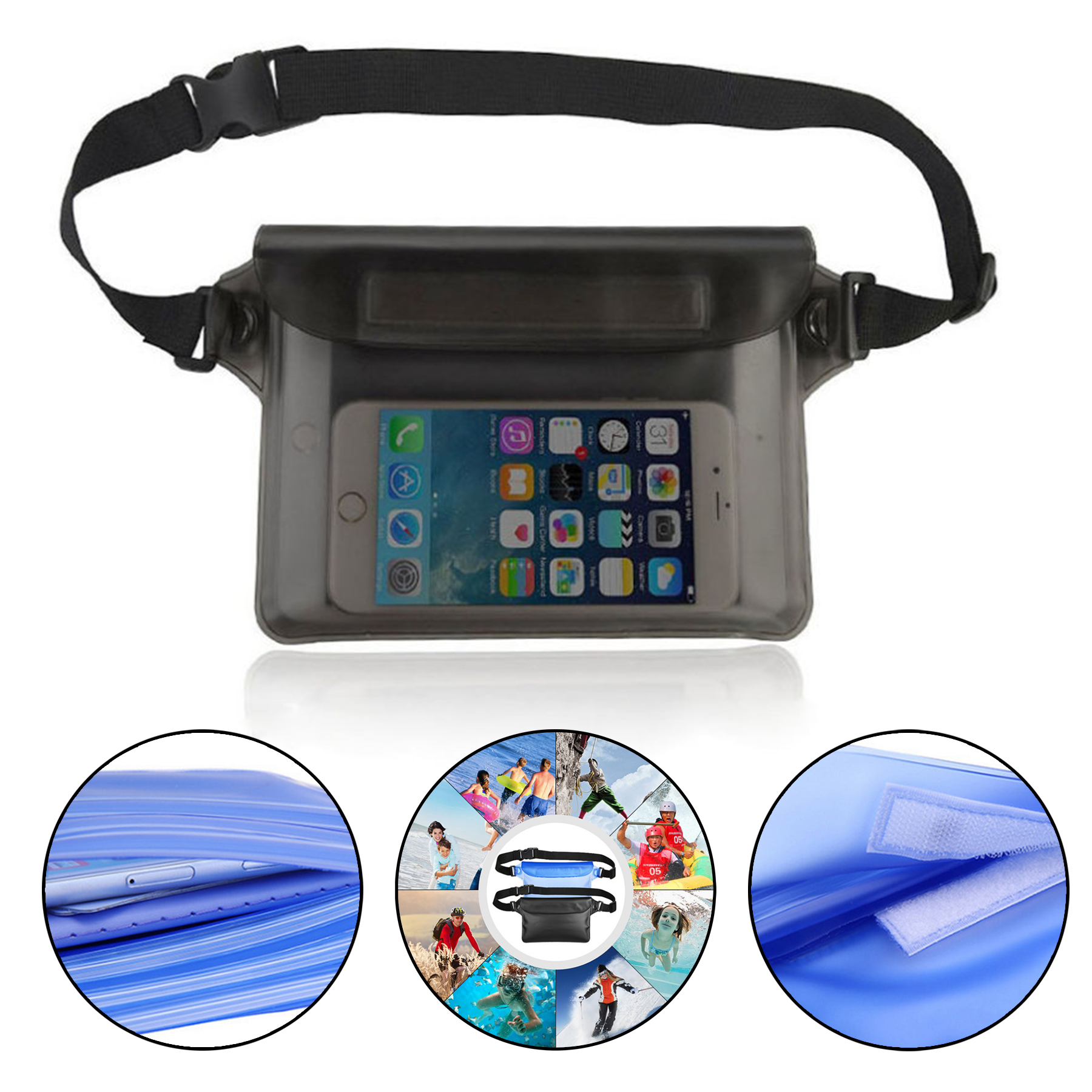 Waterproof Pouches With Waist Strap 3