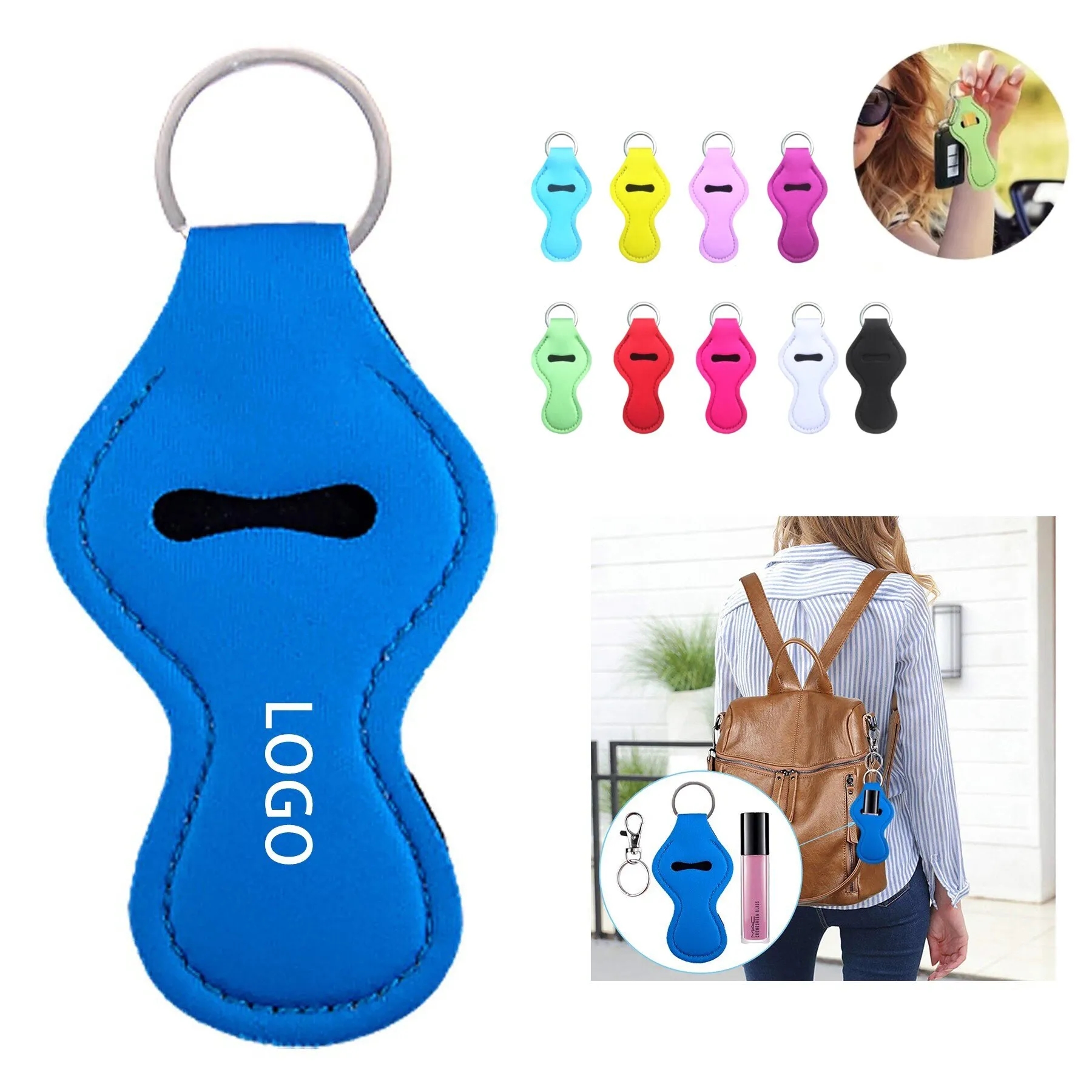 Lipstick Holder Keychain 5