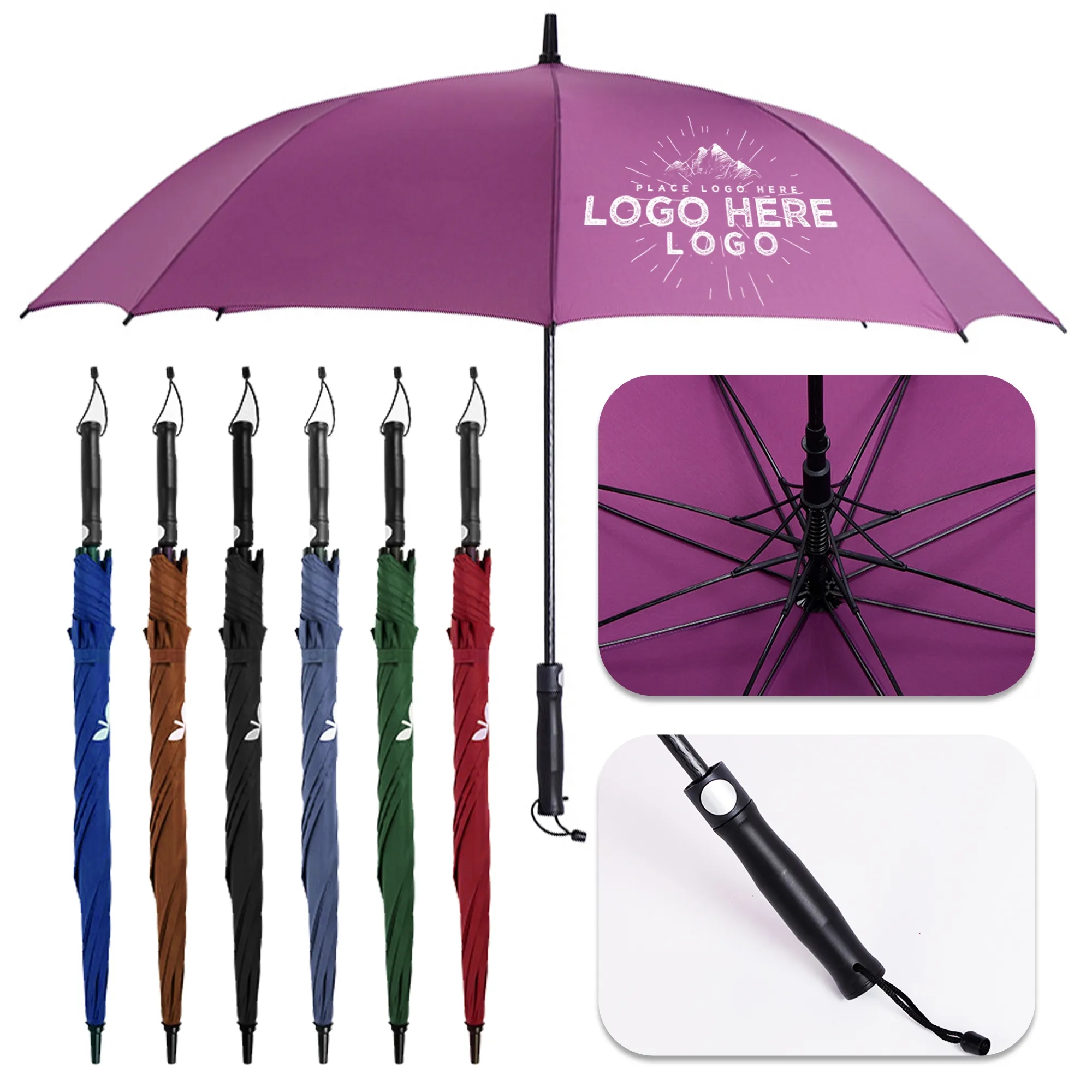 27 Inch Long Golf Umbrella 1