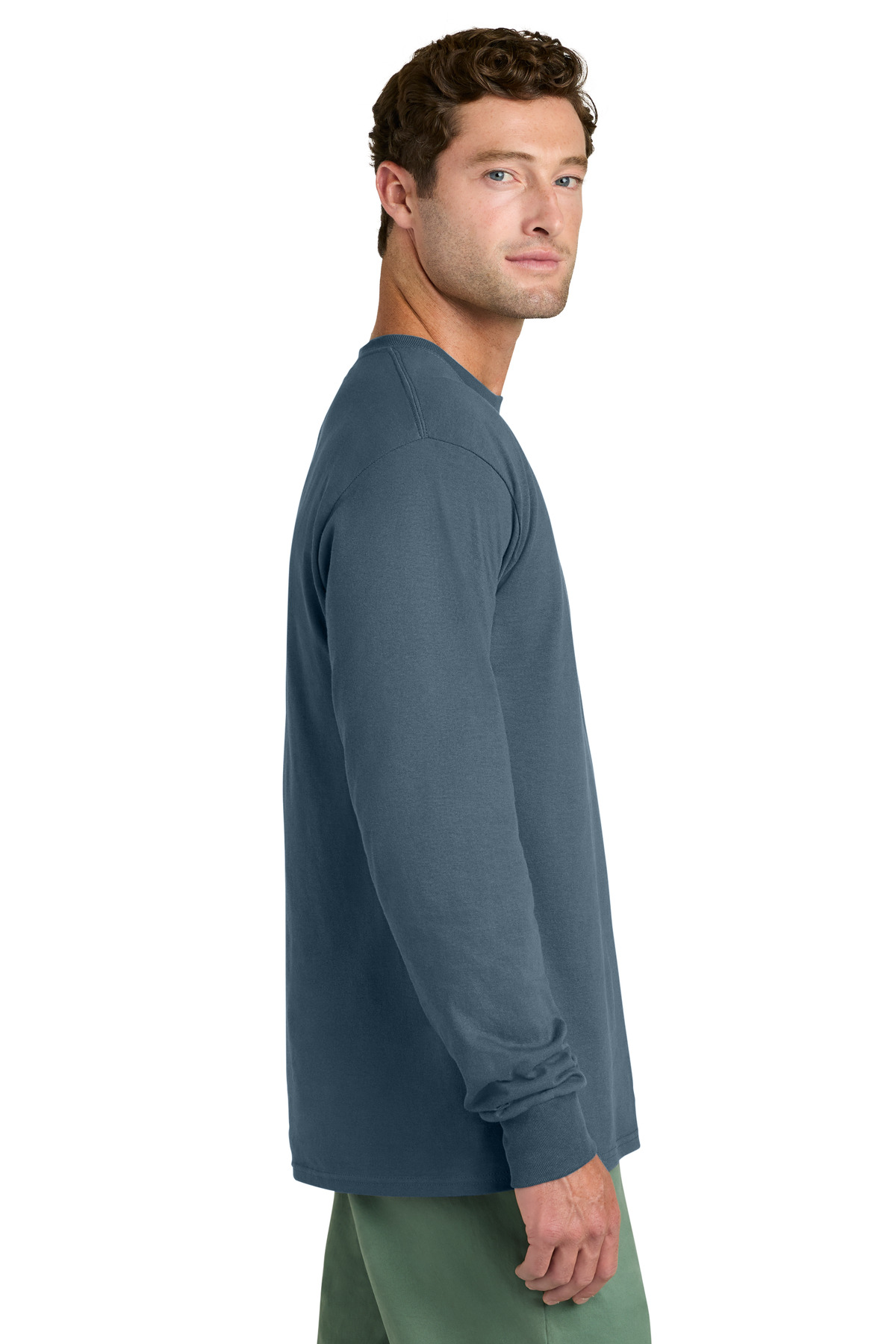 Port & Co Long Sleeve Core Cotton Tee. PC54LS 98