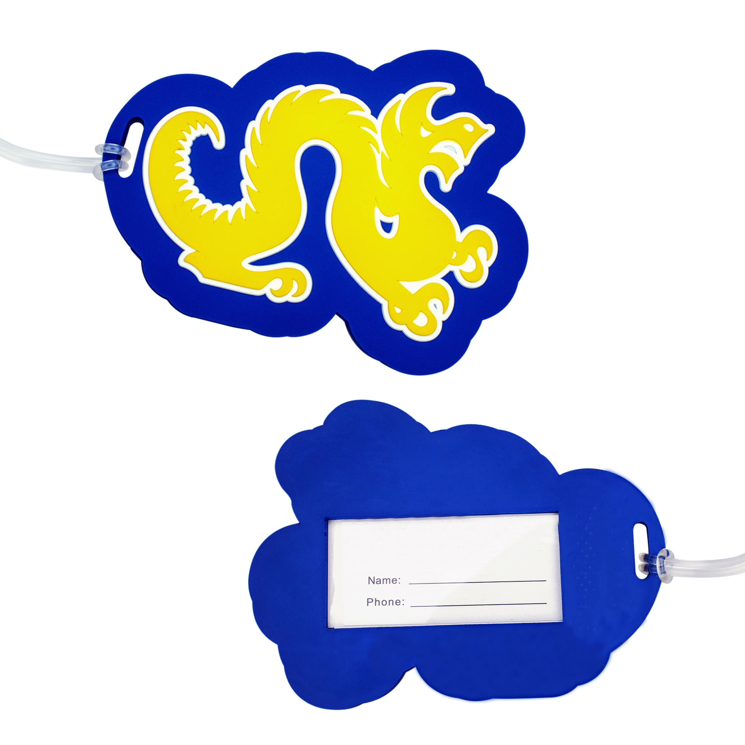 Custom PVC Luggage Tags (Paper Insert) 15