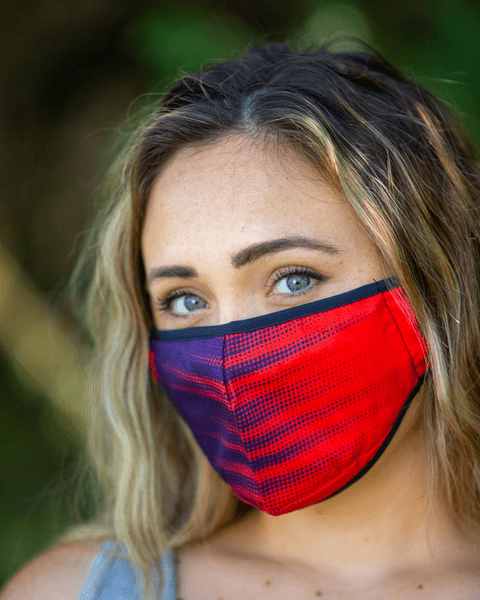 IMPORT Titan 3-Ply Dye-Sub Adult Face Mask w/ Adjustable Elastic Straps 8