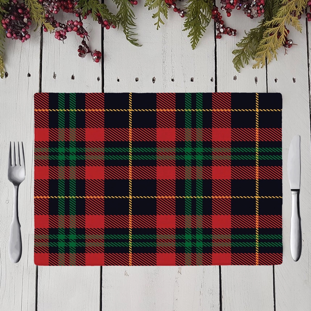Linen tableware mat 2