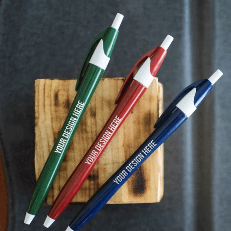 Promotional Ballpoint Pen w/Colored Accents 6