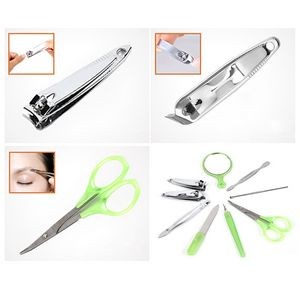7 Pieces Manicure Set With Plastic Case 3