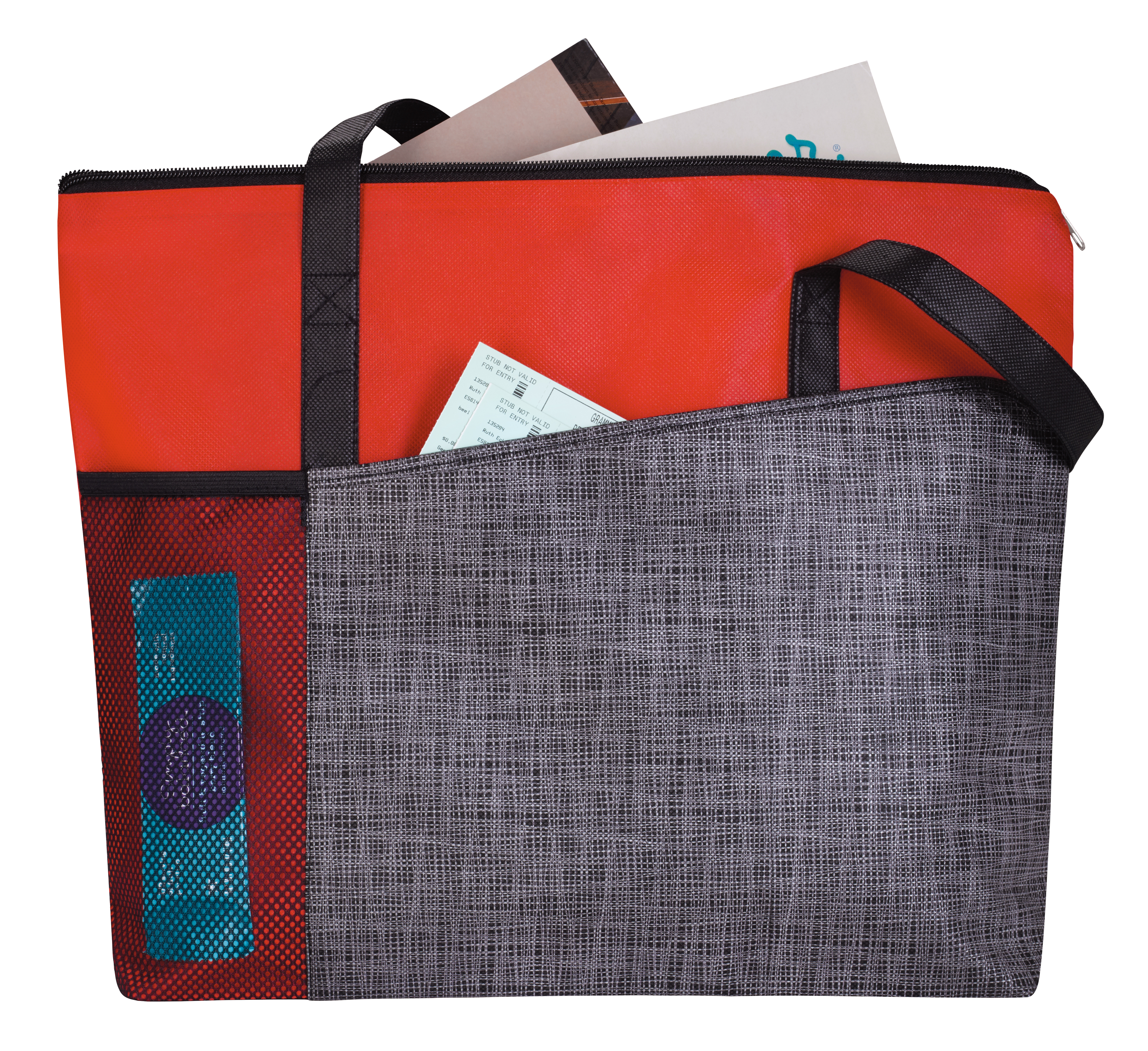 Good Value™ Select Pattern Non-Woven Tote 18