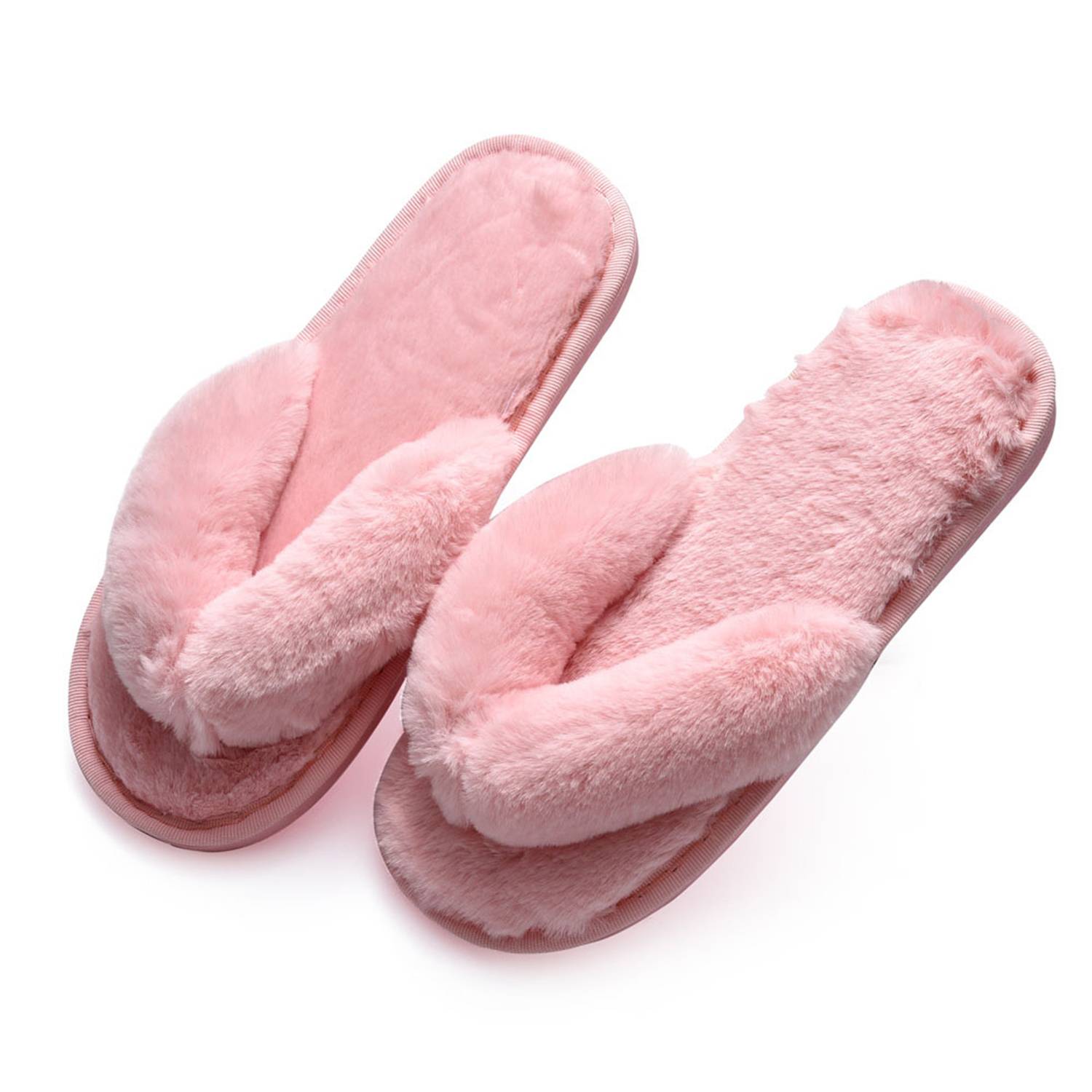 Unisex Plush Non-Slip Breathable Flip Flops 14