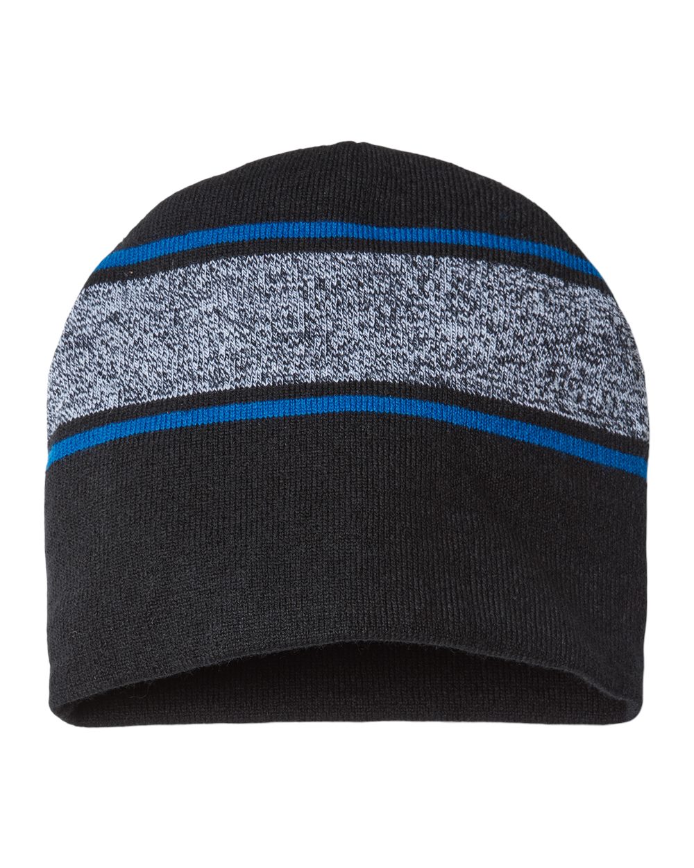 USA-Made Variegated Striped Beanie - RKV9 3