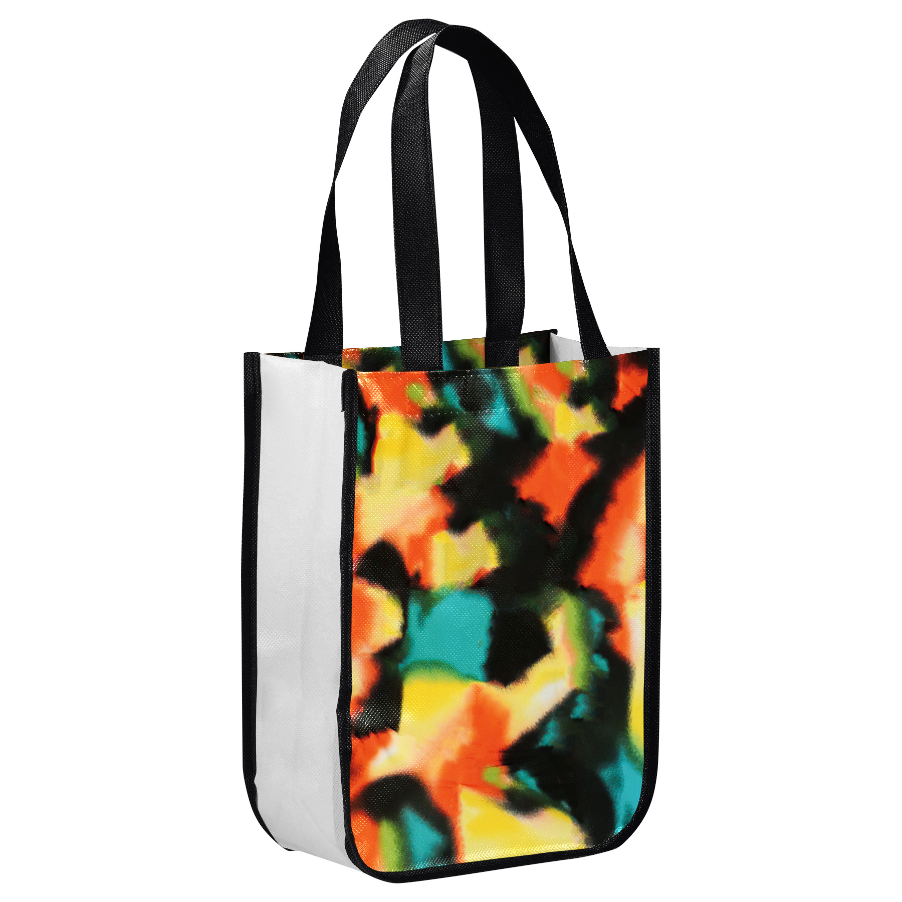 Fully Customizable 105GSM Round-Corner Laminated Tote Bags (12'' x 16'' x 6'') 7