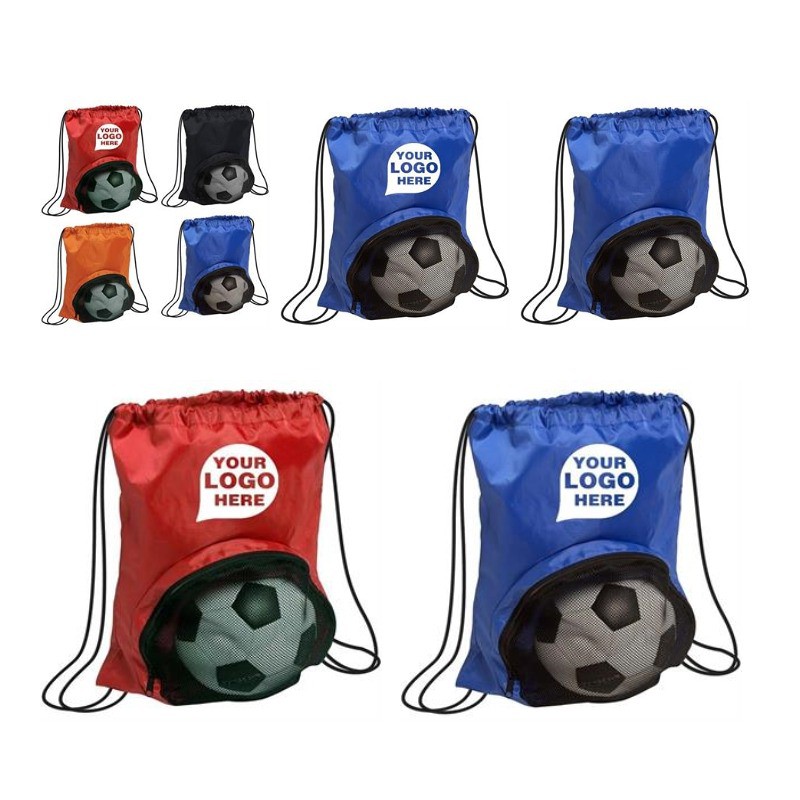 Drawstring Bag with Mesh Net - Sackpack