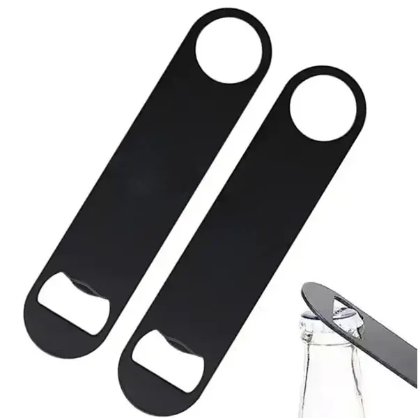Paddle Style Powder Coated Stainless Steel Bottle Opener 2