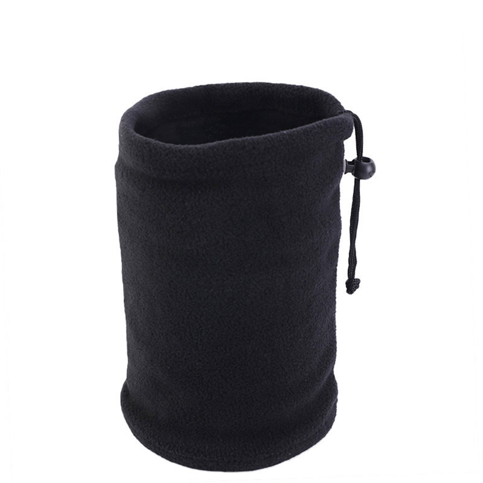 Polar Fleece Drawstring Neck Gaiter 11.81" x 9.84" 2