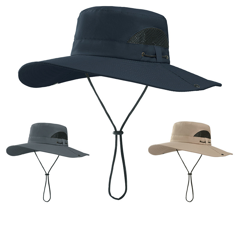 Brim Mesh Fishing Cap