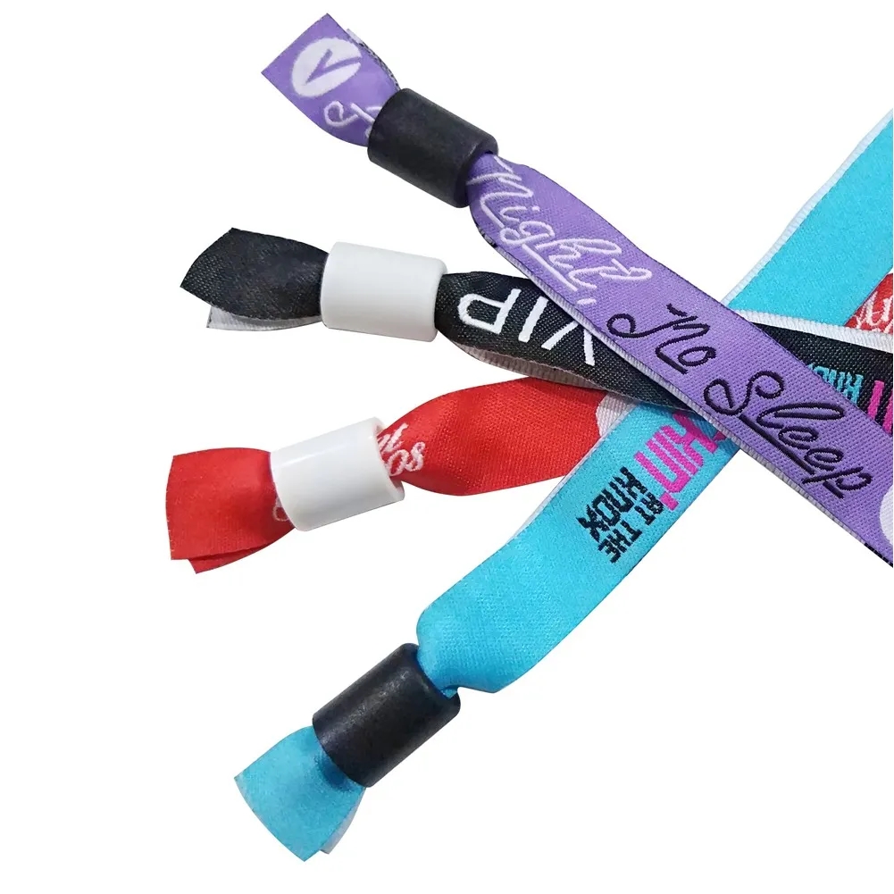 Plastic Lock Reusable Event Wristbands 2