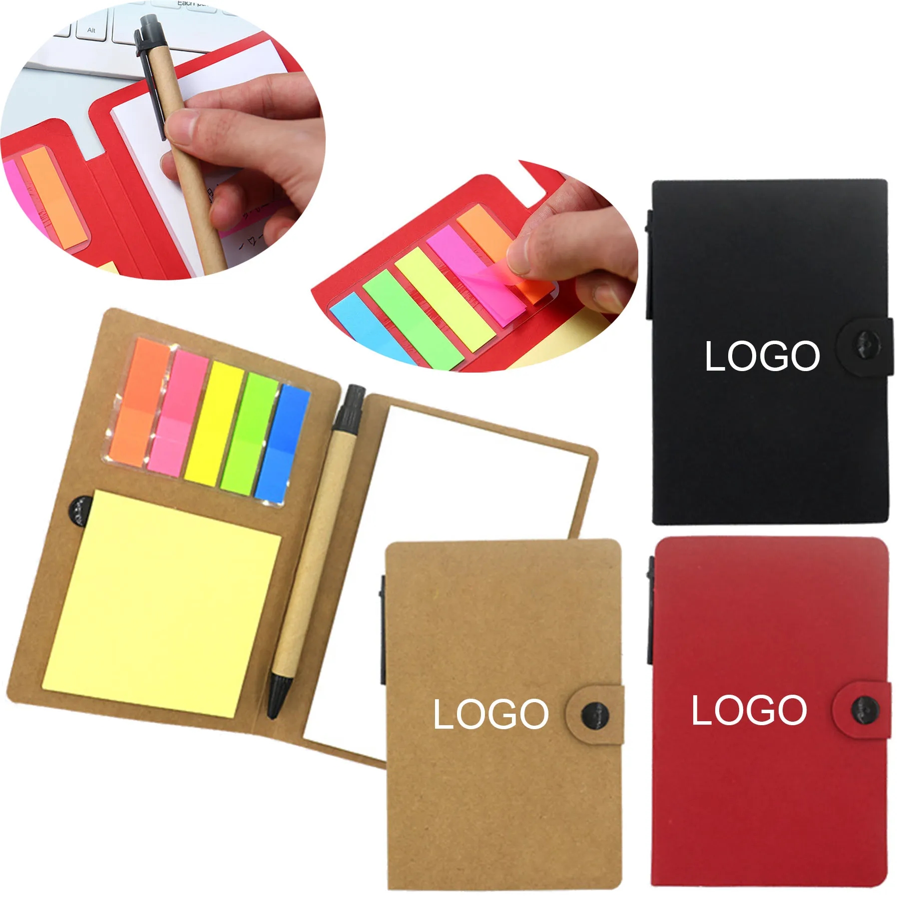 Kraft Paper Memo Post-it Notepad 1